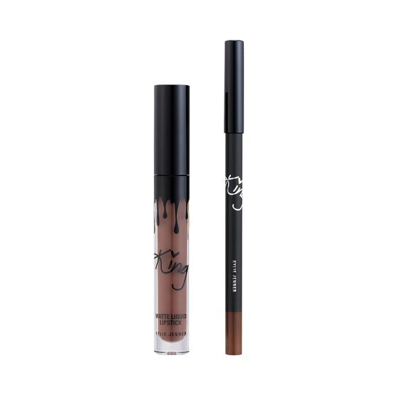 KING  LIP KIT TRUE BROWN 3ML + 1.1 G